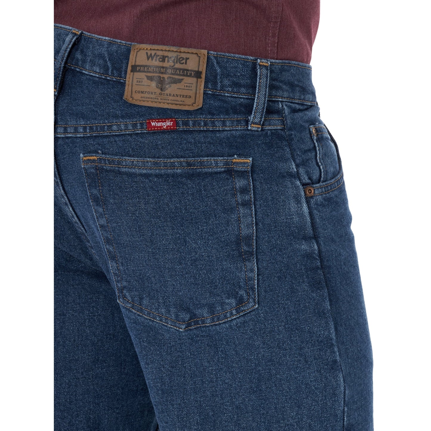 Wrangler Men's and Big Men's Relaxed Fit Jeans with Flex - 30x30