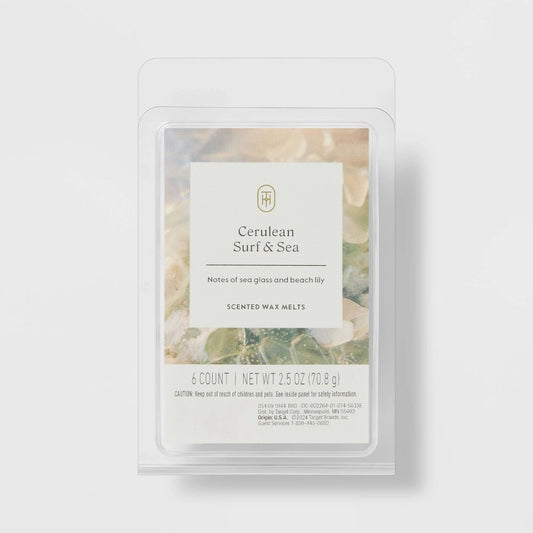 6ct Cerulean Surf and Sea Wax Melts - Threshold™