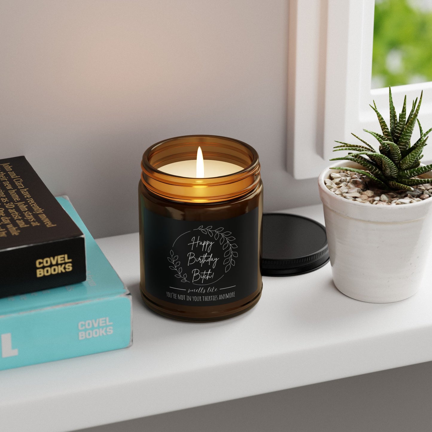 Happy 40th Birthday! Soy Candle, 9 oz.