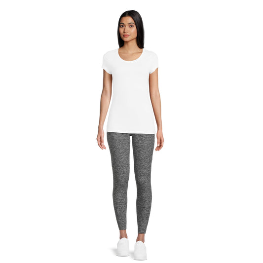 No Boundaries Women's Juniors Sueded Ankle Leggings - Gray