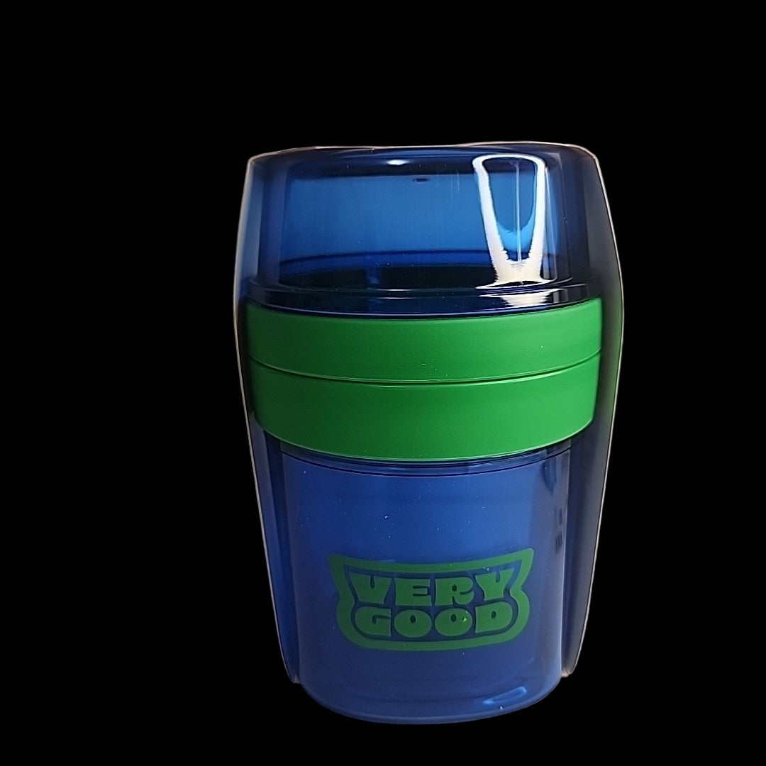 Tabitha Brown Travel Snack Cup with Utensils - Blue