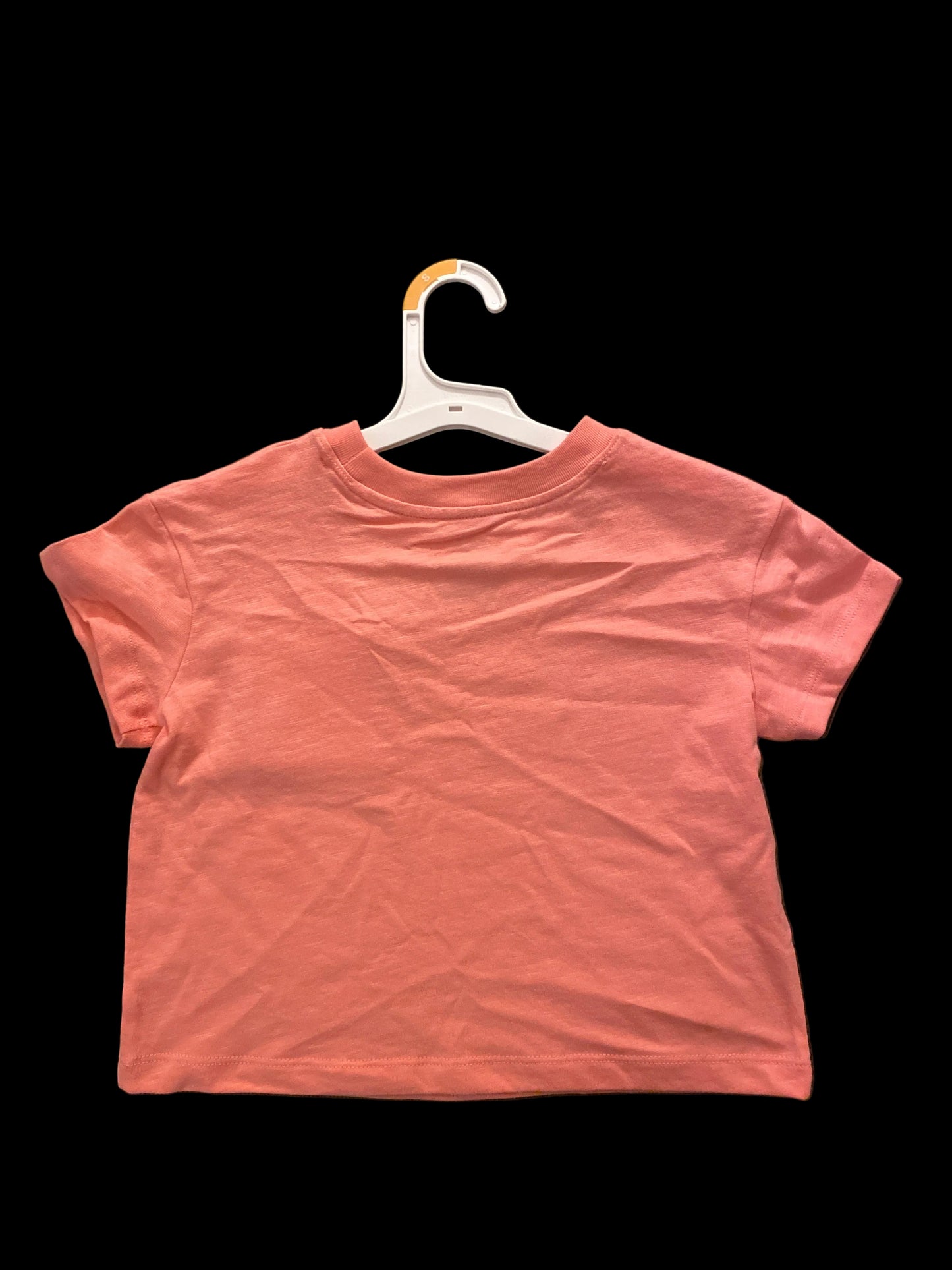Girls' Short Sleeve Flower Pocket Boxy T-Shirt - Cat & Jack - Bright Pink S (6/7)