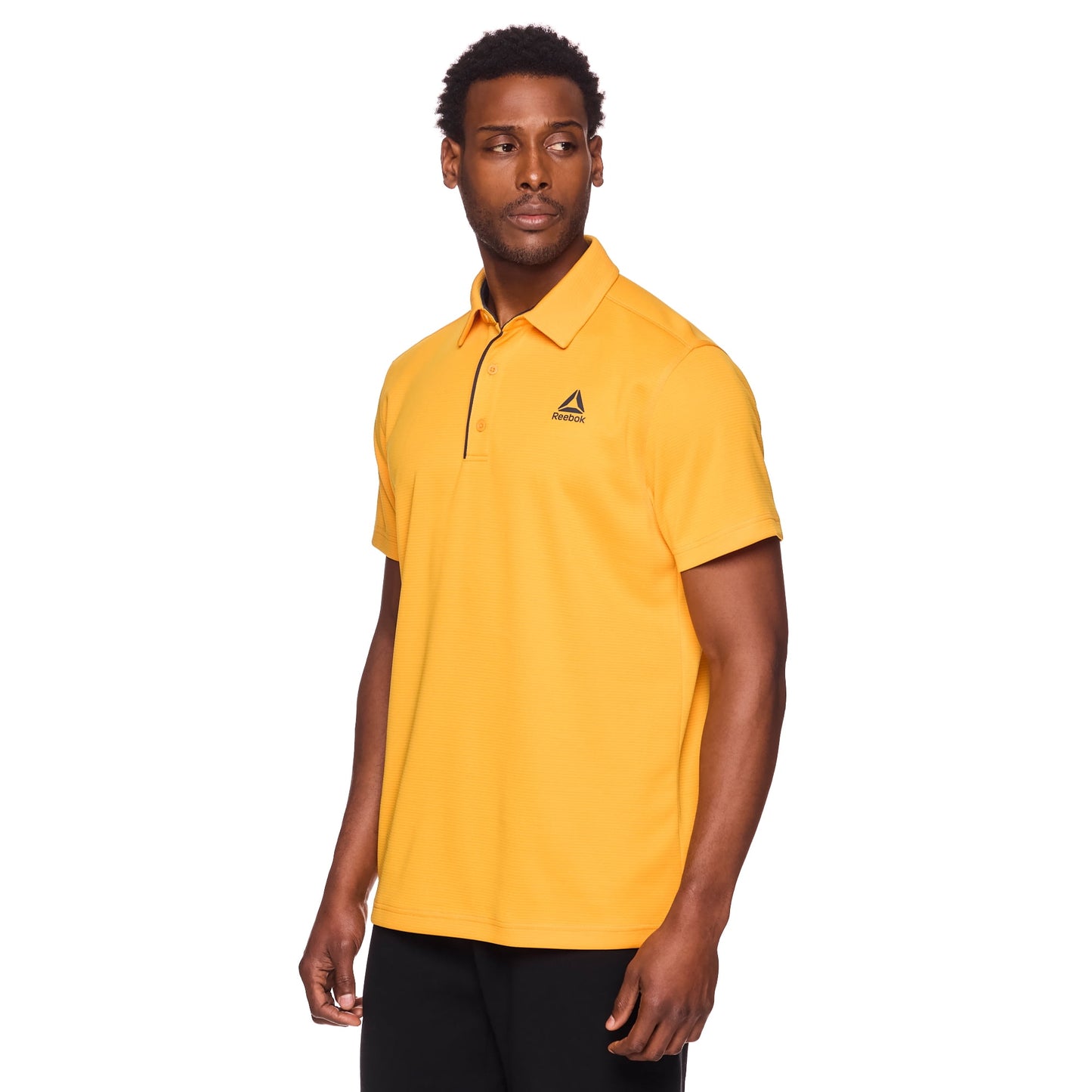 Reebok Men's and Big Men's Performance Polo Shirt, Size S - Orange