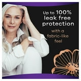 Always Discreet Boutique Incontinence Liners, Very Light Absorbency, Long Length, 32 Count