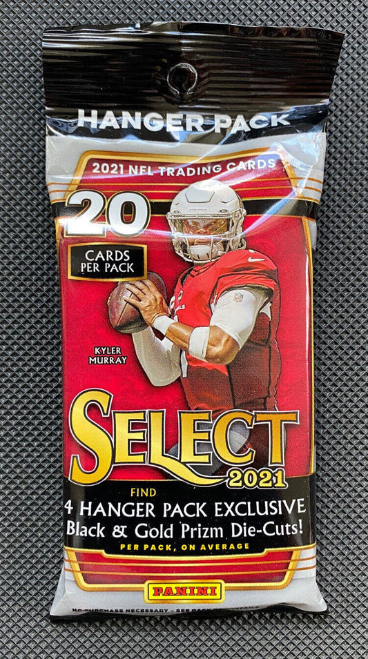 2021 Panini Select Football Hanger Pack (Black & Gold Prizms!)