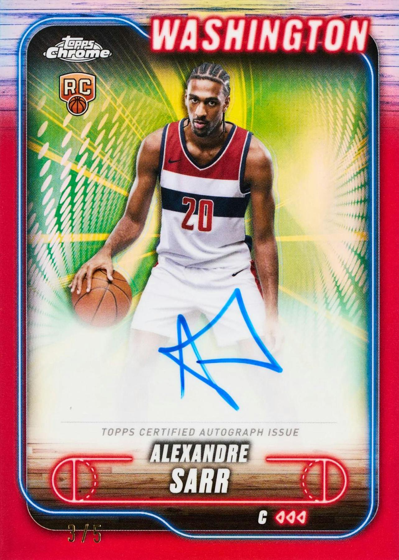 2024/25 Topps Chrome Basketball 8-Pack Blaster Box
