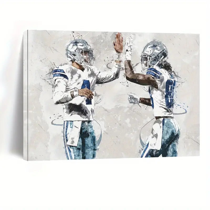 Cowboys Canvas Wall Art