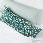 2pk Body Pillow Cover Dark Green Floral/Mint Green - Room Essentials™