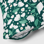 2pk Body Pillow Cover Dark Green Floral/Mint Green - Room Essentials™