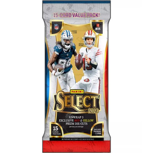 2023 Panini Select Football Trading Cards Fat Pack