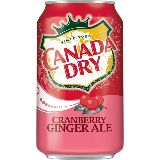 Canada Dry Cranberry Ginger Ale, 12 fl oz, (1 can)