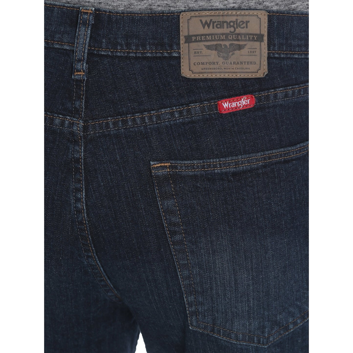 Wrangler Men's and Big Men's Relaxed Fit Jeans with Flex - 29x30