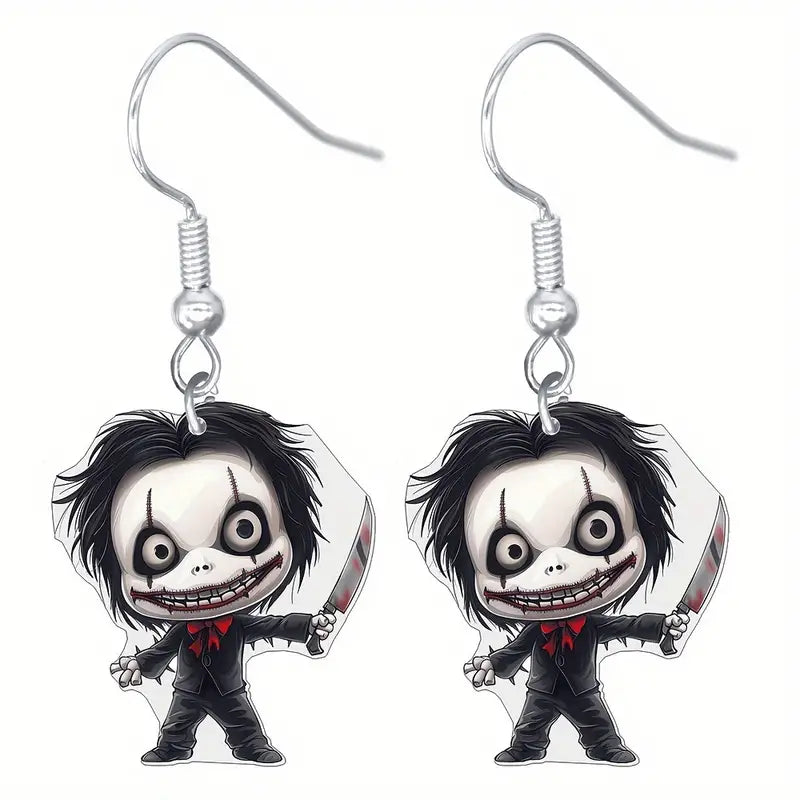 Halloween Cartoon Character Earrings