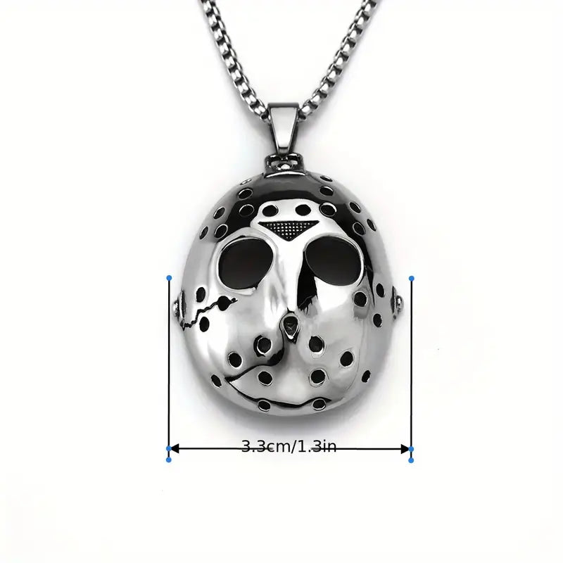 Jason Mask Necklace