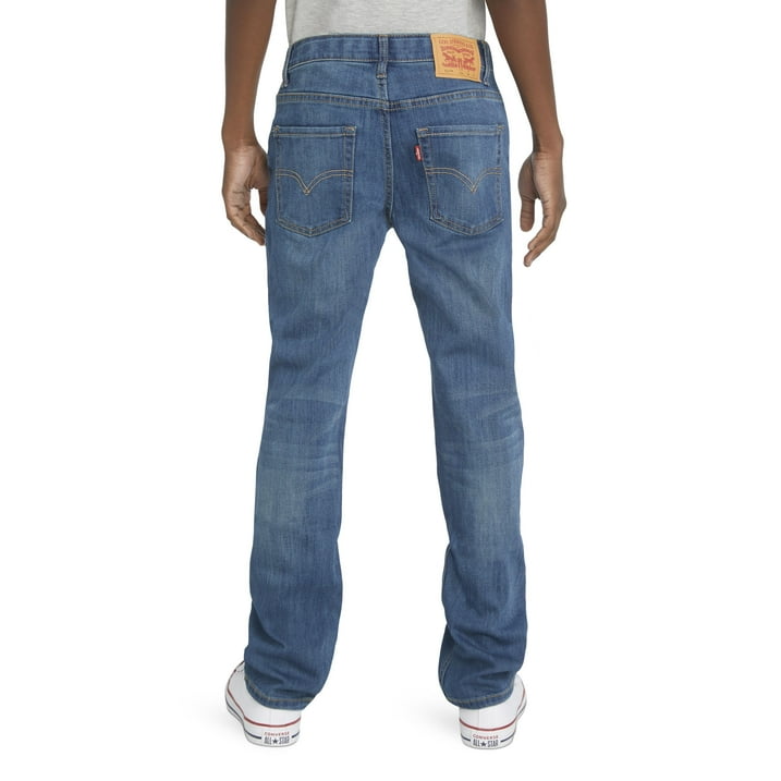Levis Boys 511 Slim Flex Stretch Jeans in Size 16 - Well Worn Eco