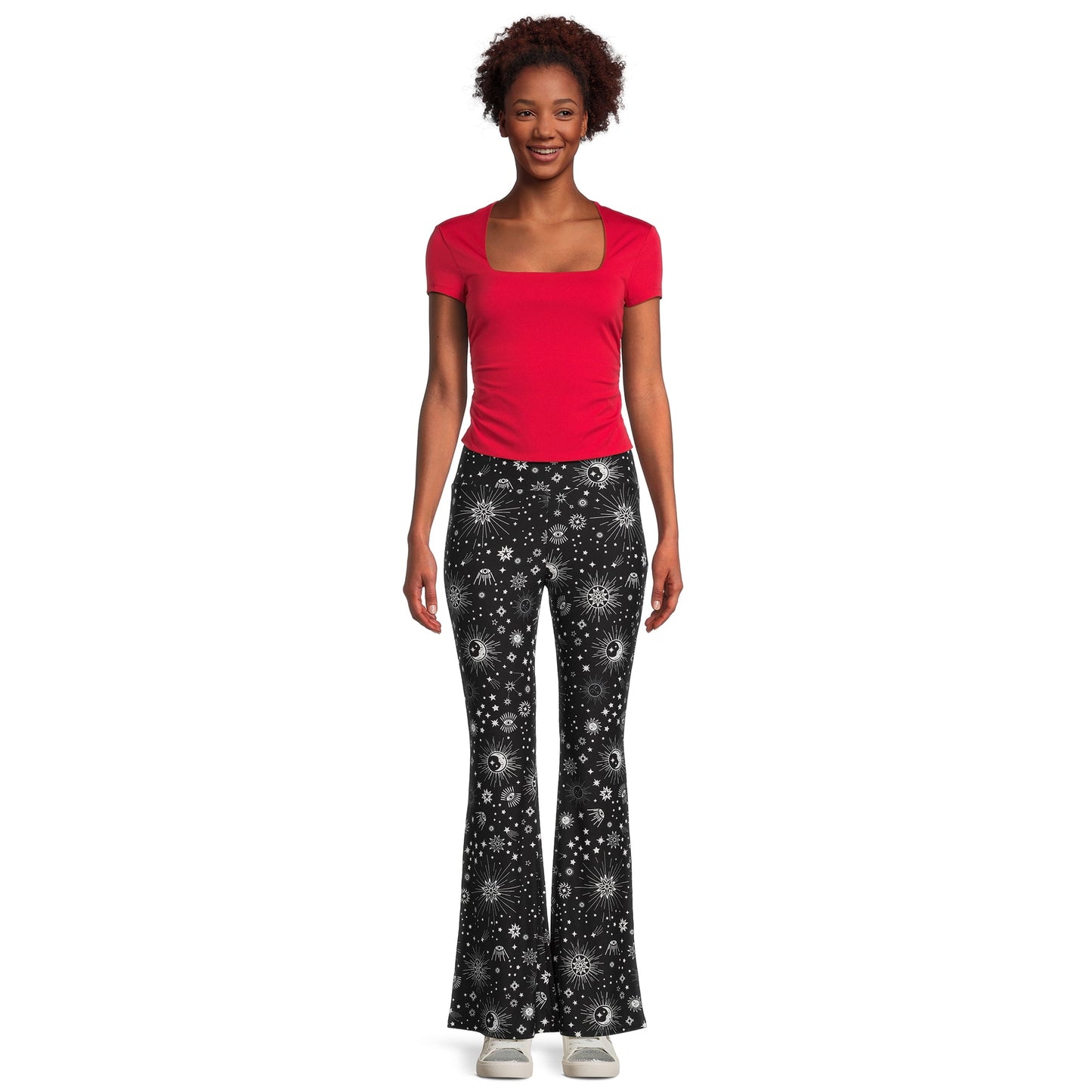 No Boundaries Juniors Flare Pants, Sizes S-XXXL