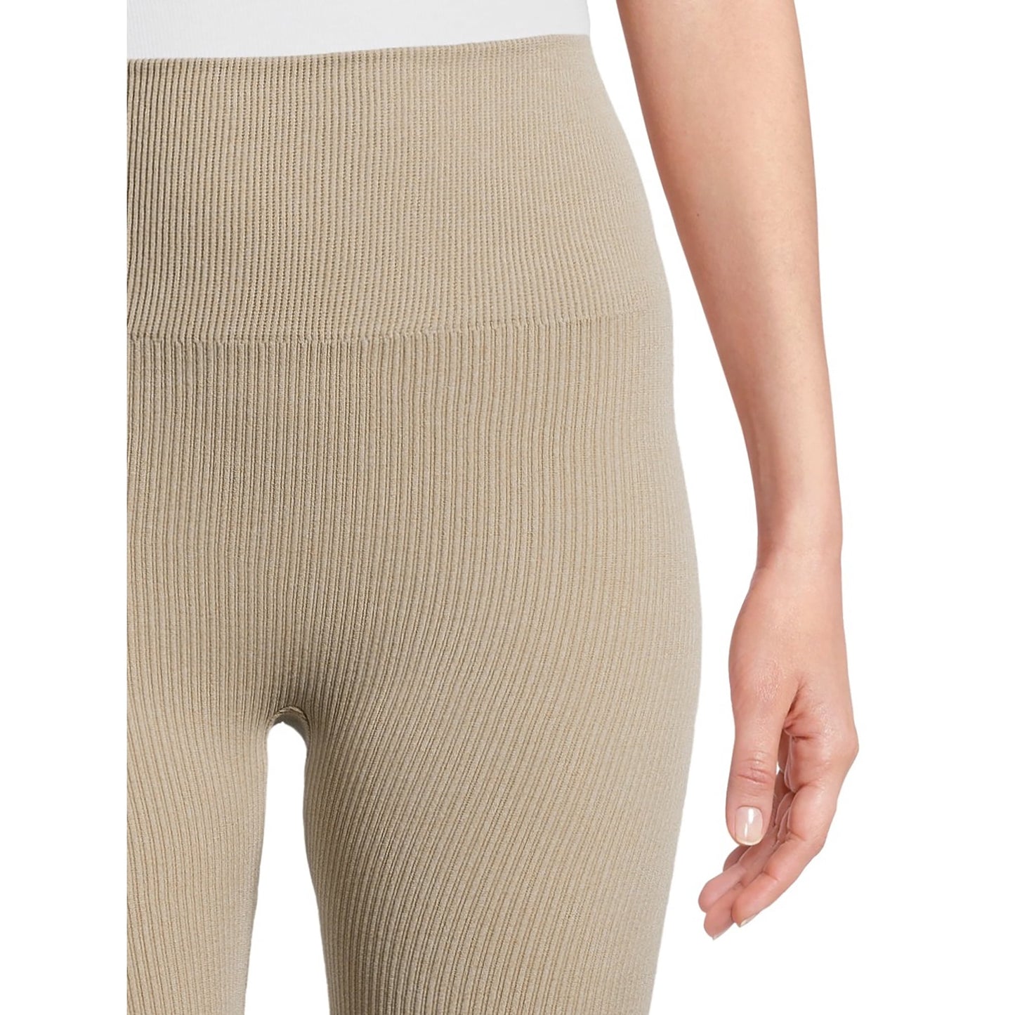 Warner's Women's Seamless Ribbed Leggings, 1-Pack (XS)