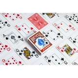 Bicycle Playing Cards, Jumbo Index, 1 Deck (Red or Blue - Color May Vary)