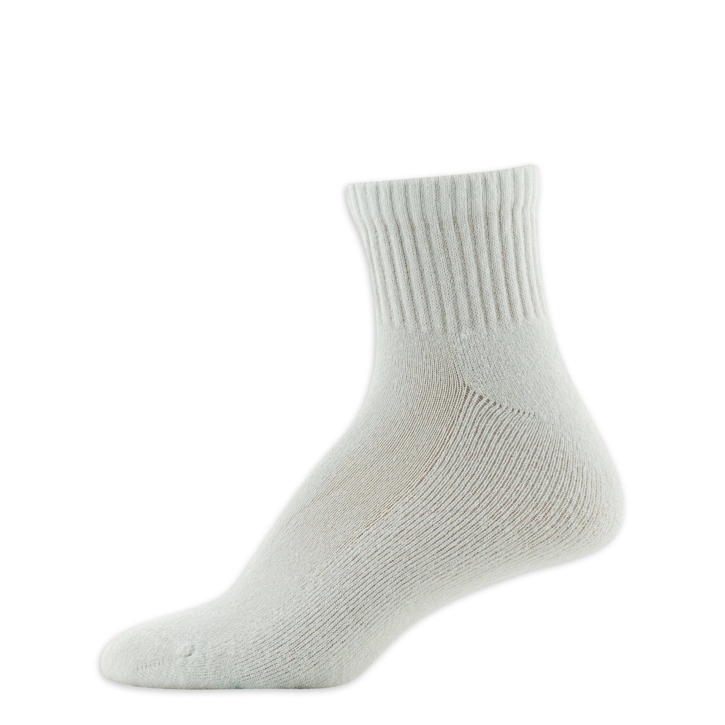 Gildan Men's Ankle Socks - White, 3 Pack