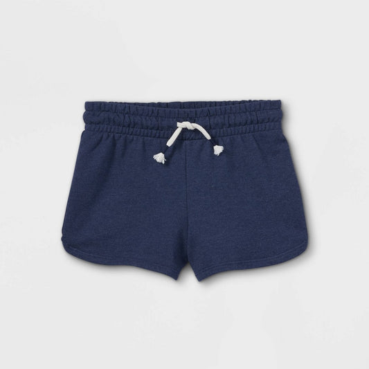 Girls' Knit Pull-on Shorts - Navy Blue - XXL(18) - Cat & Jack™