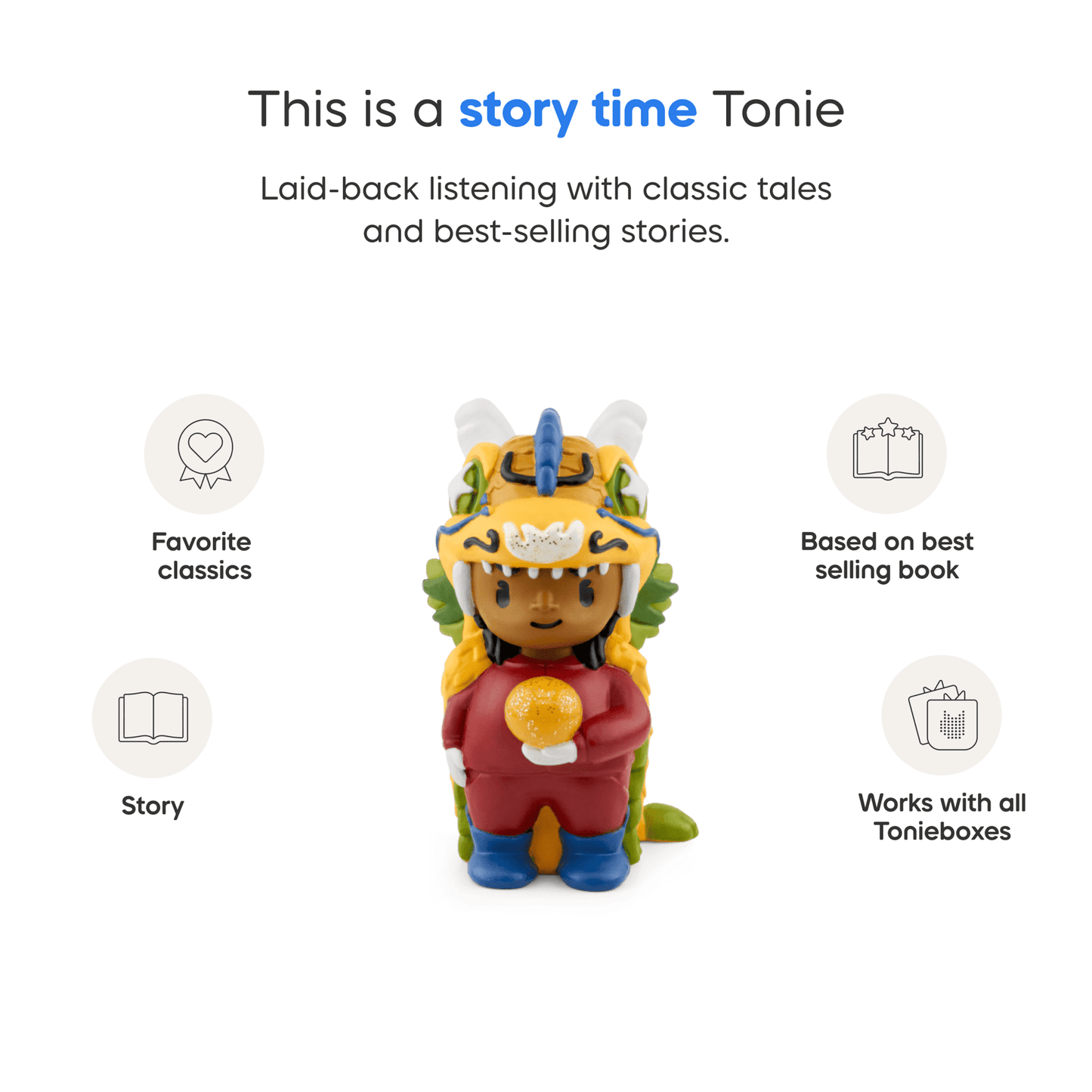 tonies Lunar New Year Audio Toy Figurine, Age Group 3+