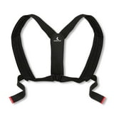 Mueller Sports Medicine Adjustable Posture Support, Black, Unisex, One Size Fits Most,