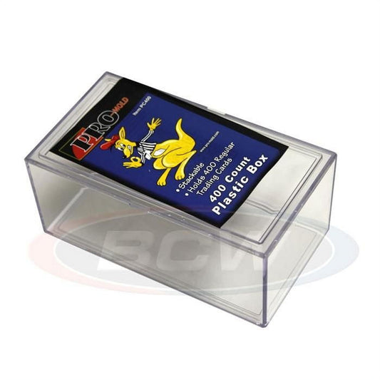 400-Count Plastic Box / Beanie Baby Holder by Pro Mold