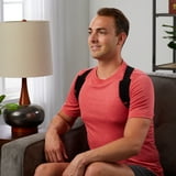 Mueller Sports Medicine Adjustable Posture Support, Black, Unisex, One Size Fits Most,