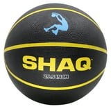 SHAQ Official Sized Basketball (29.5") - Black and Yellow