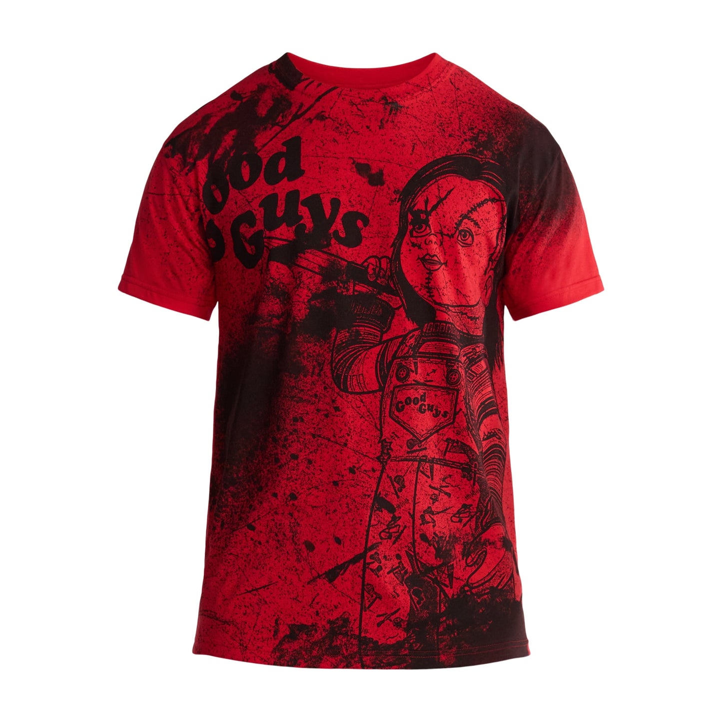 Chucky Men's and Big Men's Graphic Tee with Short Sleeves, Size L