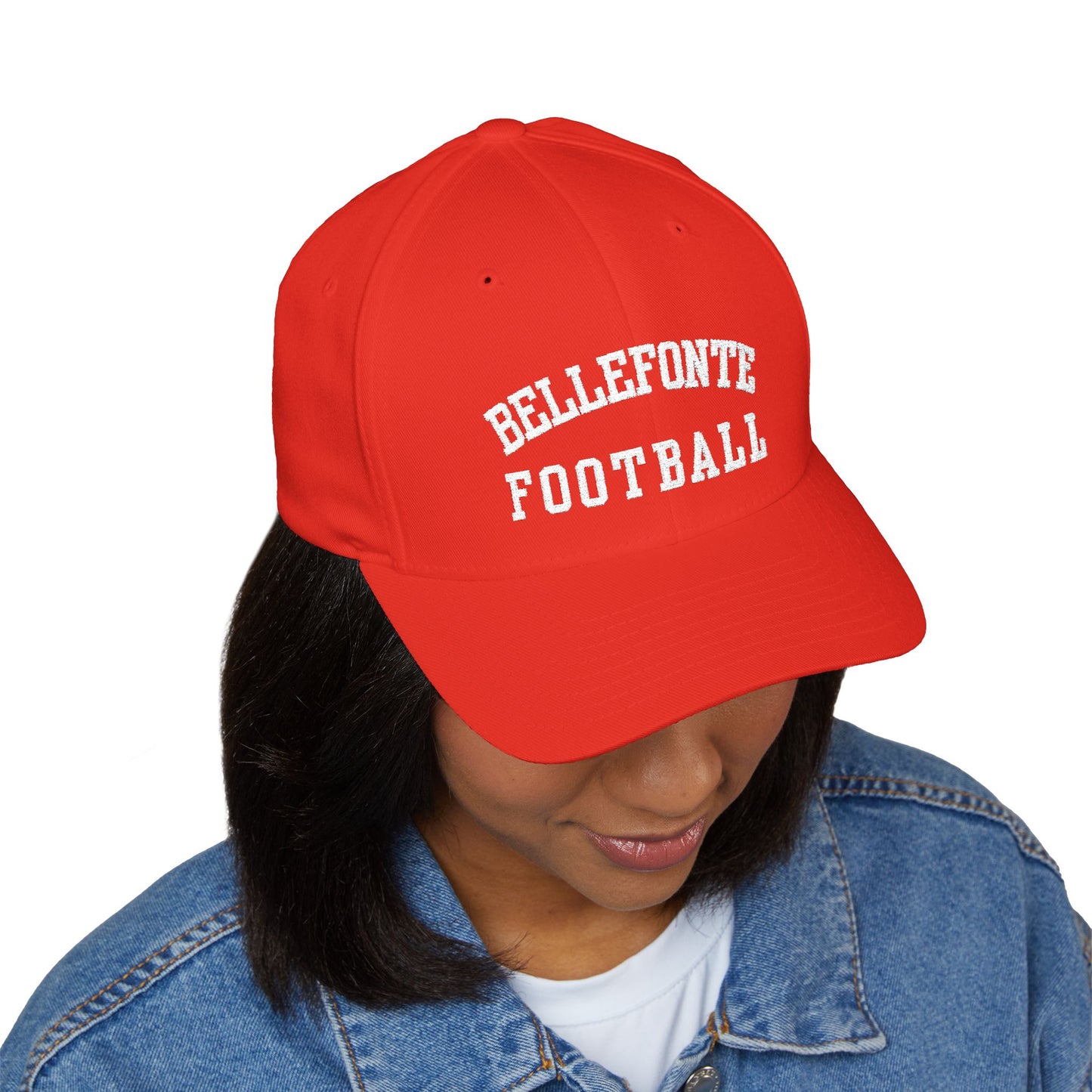 Stylish Embroidered Cap for Football Fans, Customizable Sports Hat, Gift for Athletes, Casual Wear, Outdoor Accessories