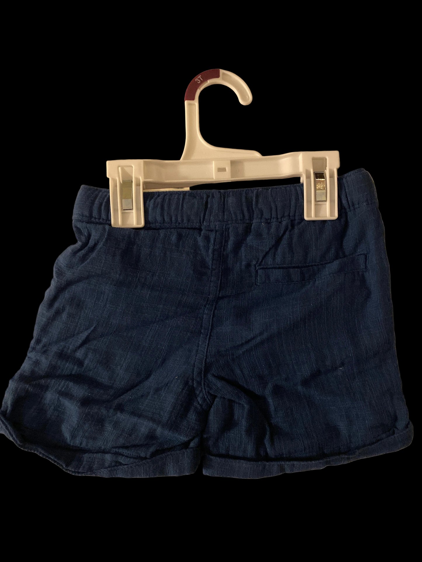 Toddler Boys' Textured Pull-on Woven Above Knee Shorts - Cat & Jack™ Blue 3T