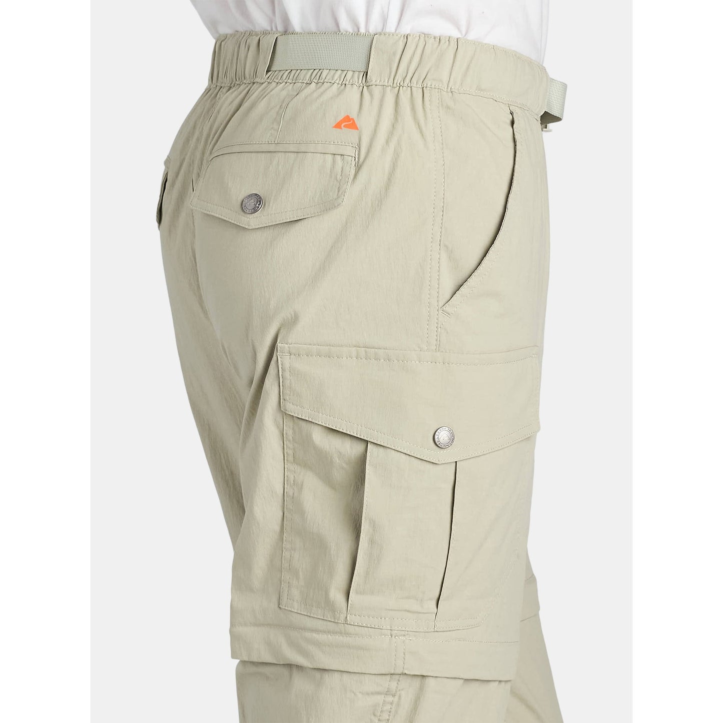 Ozark Trail Men's & Big Men's Zip Off Convertible Cargo Pants, Size 30