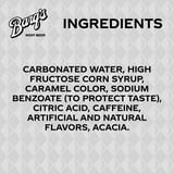 Barq's Root Beer Soda Pop, 20 fl oz Bottle