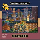 Buffalo Games 1000-Piece Boston Market Interlocking Jigsaw Puzzle for Adults Ages 14+