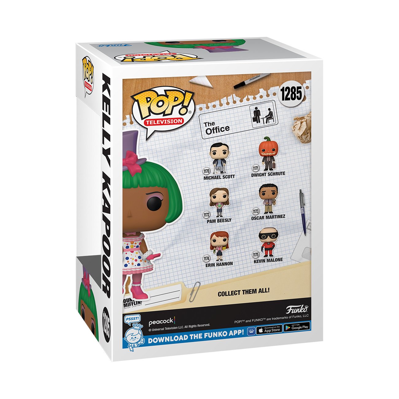 Funko Pop! TV: The Office - Kelly Kapoor (Halloween) Vinyl Figure (Fall 2022 Shared Convention Exclusive)