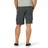 Wrangler Men's and Big Men's Stretch Cargo Shorts - Color: Anthracite Ripstop Size: 48