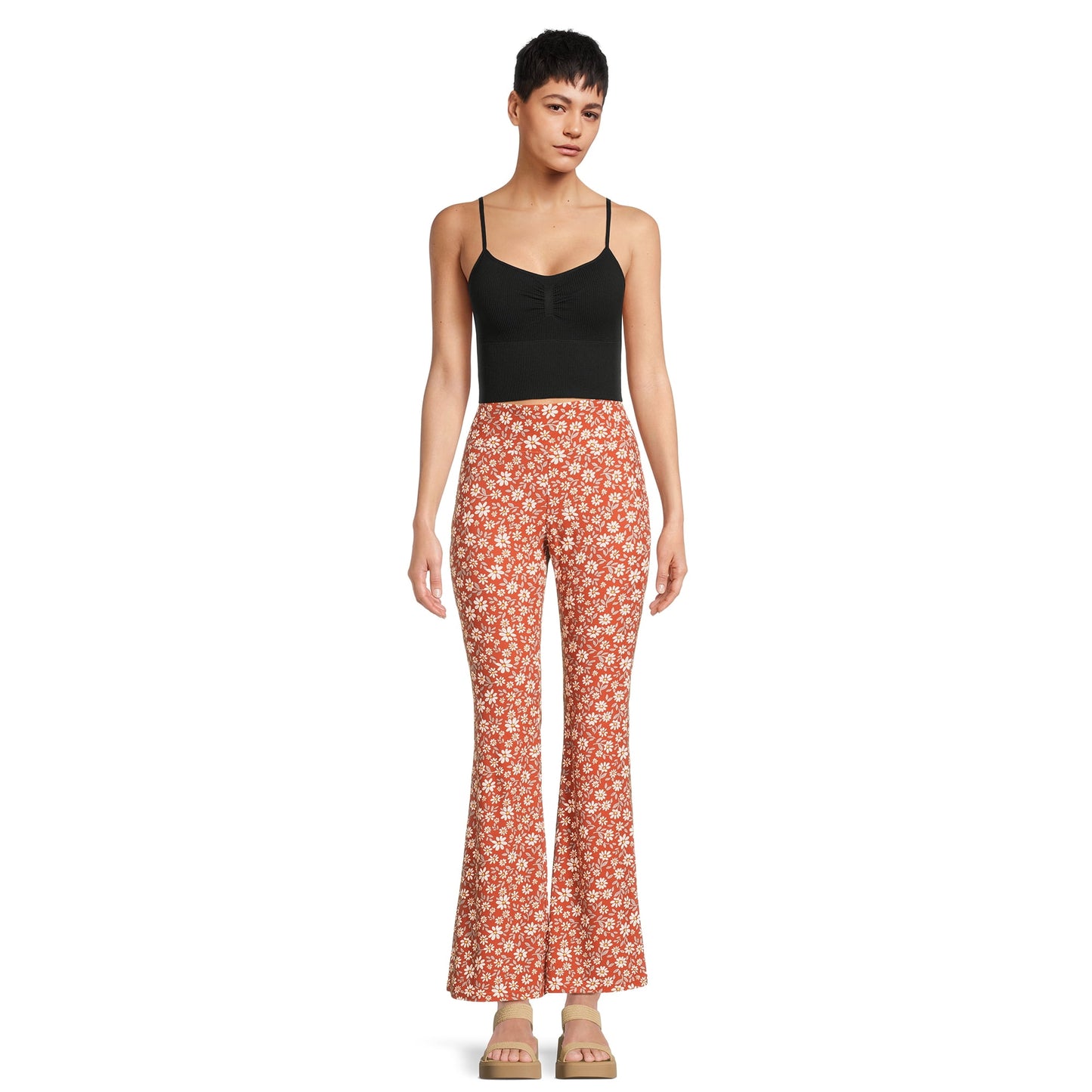 No Boundaries Juniors Flare Pants, Sizes S-XXXL