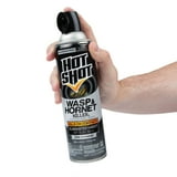 Hot Shot Wasp & Hornet Killer Spray for Insects, Eliminates the Nest, Sprays up to 27 ft, 17.5 fl oz