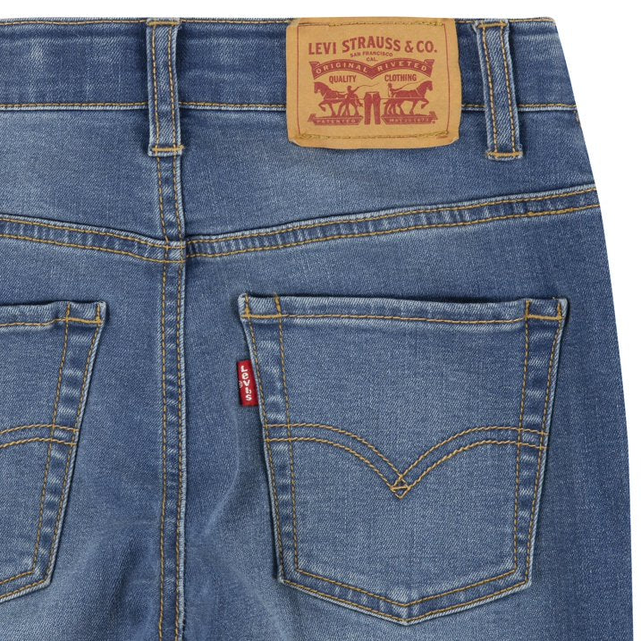 Levis Boys 511 Slim Flex Stretch Jeans in Size 16 - Well Worn Eco
