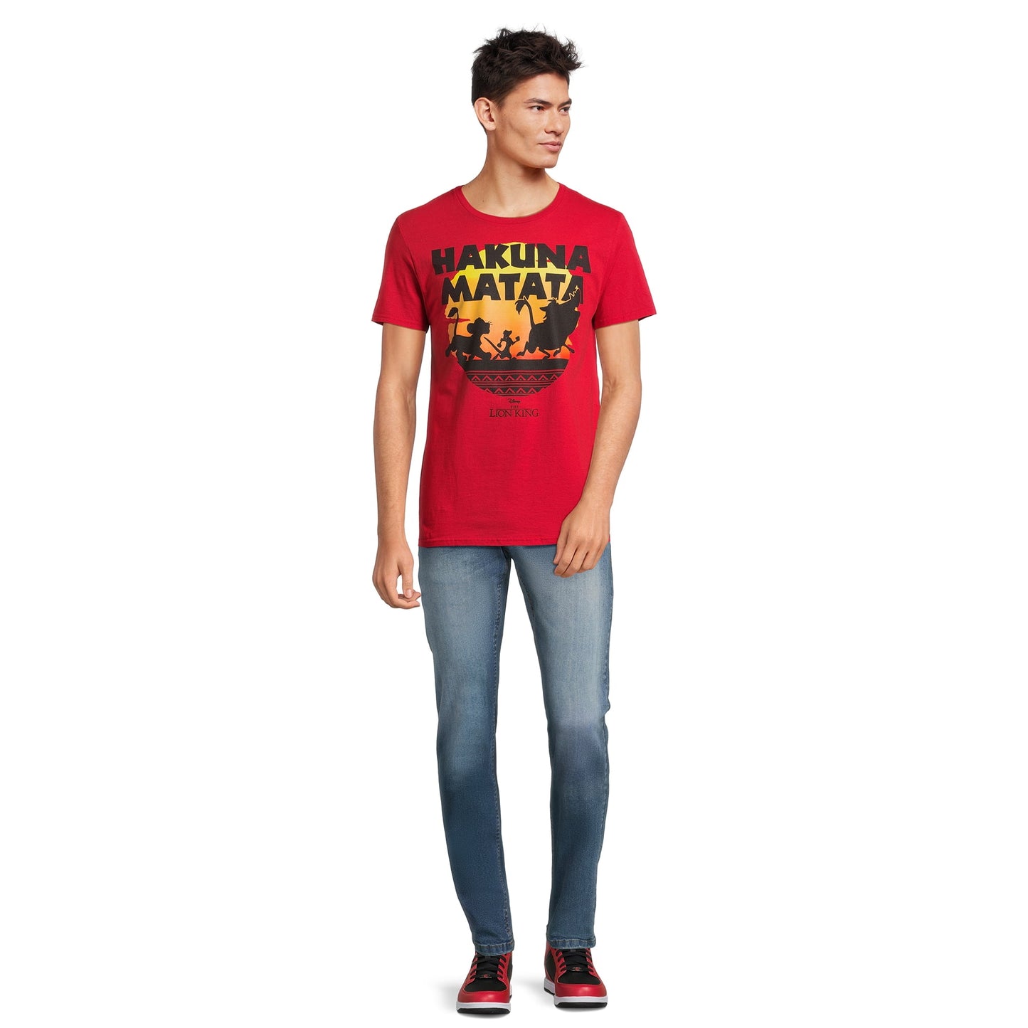 Lion King Men's Hakuna Matata Graphic Tee, Size S