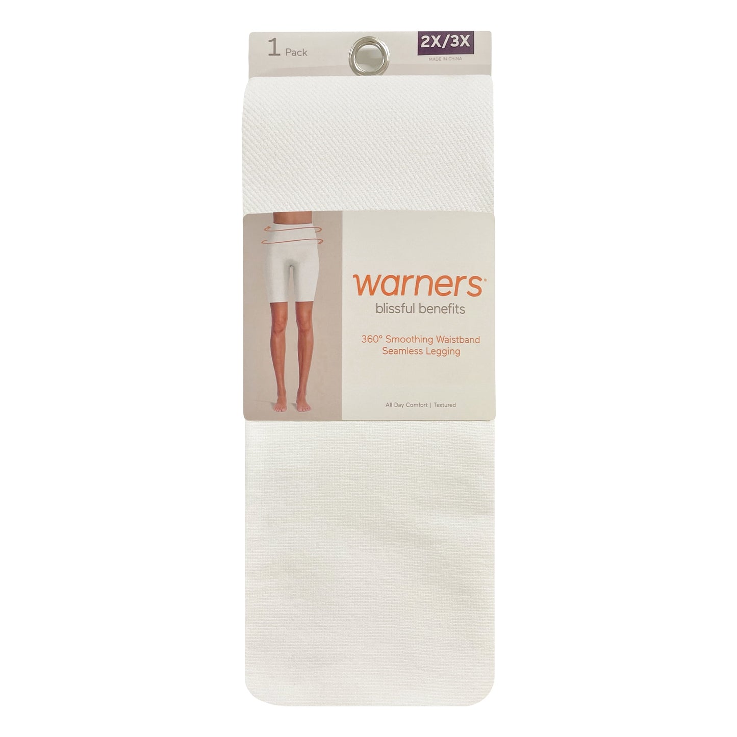 Warner's Women's Seamless Twill Shortie, 1-Pack