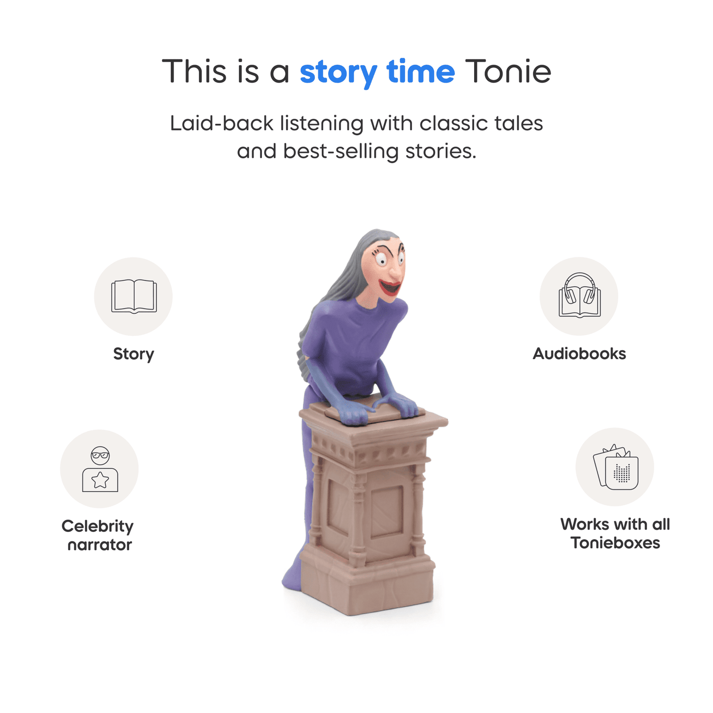 tonies Roald Dahl: The Witches Audio Toy Figurine, Age Group 6+