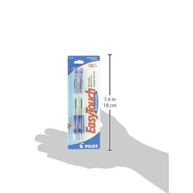 Pilot EasyTouch Retractable Medium Blue