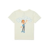 Blippi Toddler Boys or Girls Short Sleeve Crewneck T-Shirt, Size 12M