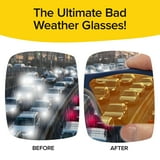 Battlevision Storm Glare-Reduction Glasses by BulbHead, See During Bad Weather