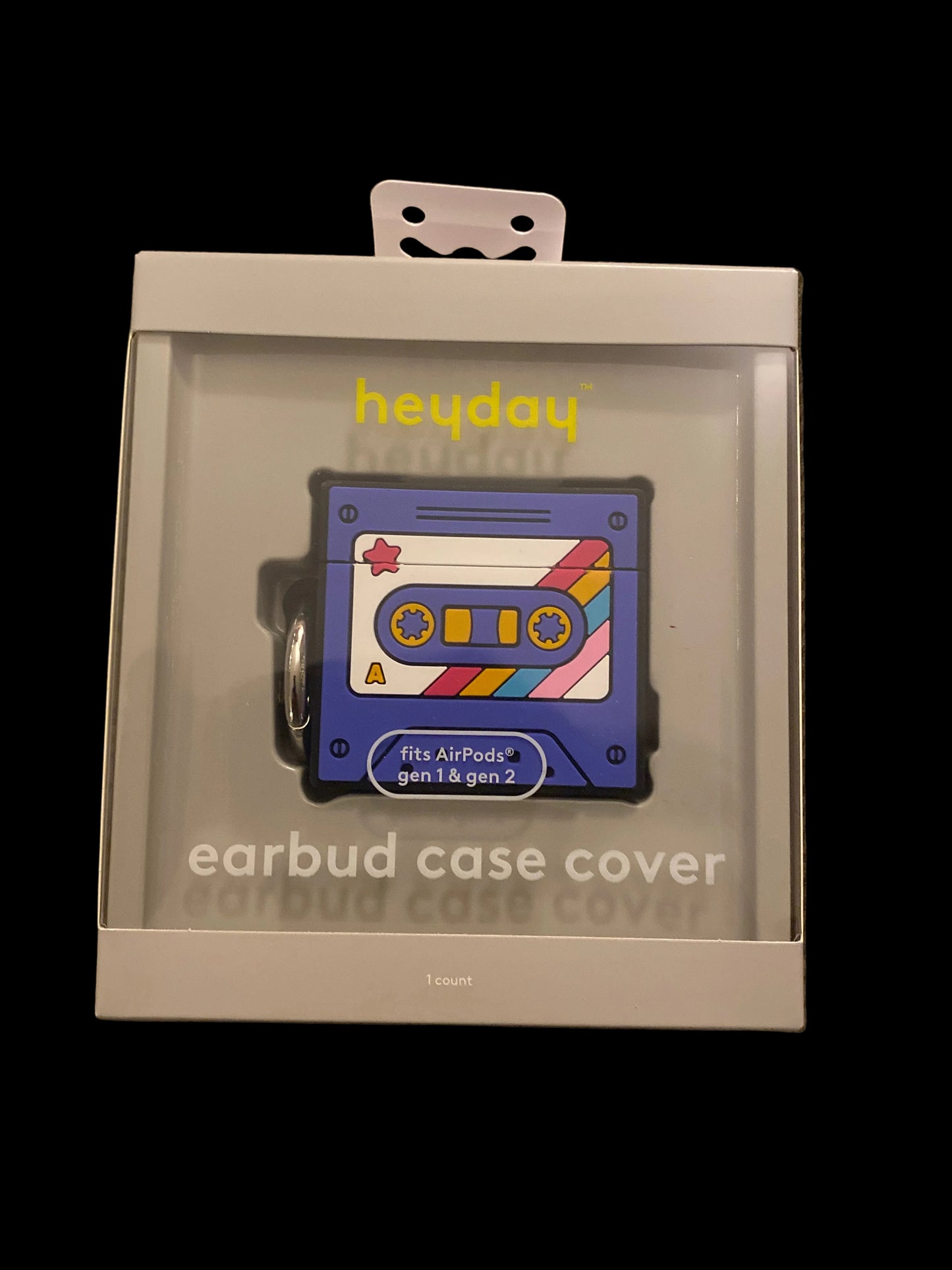 Apple AirPods Gen 1/2 Silicone Case - Heyday™ Cassette Tape - Purple