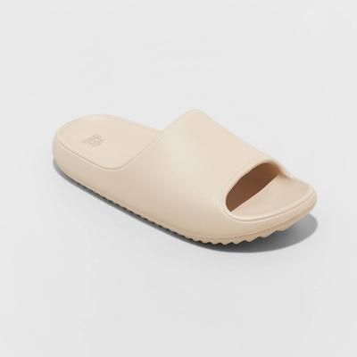 Women's Robbie Slide Sandals - Tan 10 - Wild Fable™