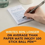 BIC 10pk Xtra Life Ballpoint Pens Medium Tip Black ink: School Supplies, Stationery, 1.0mm Point, Office Essentials