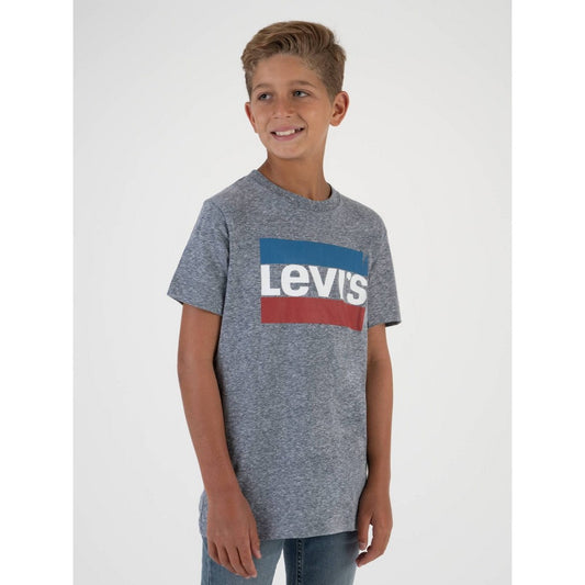 Levi's® Boys' Short Sleeve Sportswear Logo T-Shirt - Gray 7